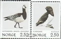 Produktbild: Norwegen 883-884 (kompl.Ausg.) postfrisch 1983 Vögel