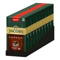 Produktbild: Jacobs Kaffeekapseln Espresso Intenso, Intensität 10/12, 10 x 10 Getränke, Nespresso* kompatible Kaffee Kapseln, 100 Kapseln