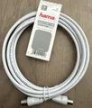 Produktbild: Hama Antennenkabel Video TV Koax Coaxial M/W  3m 75dB Weiß Kabel Antenne