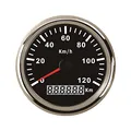 Produktbild: ELING Wasserdichte KM GPS Tacho Kilometerzähler 120KM/H Für Auto Motorrad Traktor Lkw Mit Hintergrundbeleuchtung 85mm 12V/24V