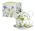 Produktbild: Gilde Porzellan Tea for one Wild Flowers Blüten Bella Vita Teekanne 49455