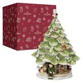 Produktbild: Villeroy und Boch Christmas Toys Memory Spieluhr Tannenbaum, Porzellan, Weiß/Grün