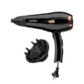Produktbild: BaByliss Cordkeeper D373E Haartrockner 2000W, Schwarz/Gold