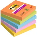Produktbild: Post-it Super-Haftnotizen 76 x 76 mm Sortiert 90 Blatt 5 Stück