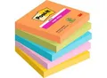 Produktbild: POST-IT Haftnotizen Super Sticky Notes Boost 654-5SS-BOOS, 76 x 76 mm, farbig, 5 x 90 Blatt