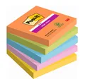 Produktbild: Post-it Haftnotizen Super Sticky Notes 76 x 76 mm Boost 5 Blöcke á 90 Blatt