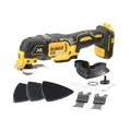 Produktbild: DEWALT 18 Volt ozillierendes Akku-Multi-Tool DCS355N-XJ (bürstenloser Motor, LED-Lampe, großer Auslöseschalter, 30-tlg. Zubehör-Set für Schleif- und Sägeanwendungen, Lieferung ohne Akku und Ladegerät)