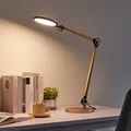 Produktbild: LED Schreibtischlampe Nyxaris Lindby, dimmbar, messing / gold, für Arbeitszimmer / Büro, Kunststoff, Modern, LED Tischlampe 10020059