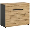 Produktbild: Kommode Canu ca. 100x81 cm Eiche/Grau