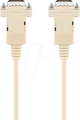 Produktbild: GOOBAY 50549 - D-SUB Kabel, 1:1, 9-pol., Stecker/Stecker, 2,0 m