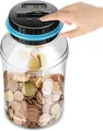 Produktbild: Sparschwein Automatische Spardose mit Zähler LCD Display 1,8 Liter Geldbox