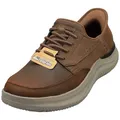 Produktbild: Skechers Herren Hasting Rory Slip-InTurnschuhe, Dark Brown Synthetic / Leather, 47.5 EU
