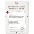 Produktbild: Rahmenlose Bildhalter 21x29,7 KLARGLAS