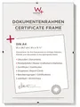 Produktbild: walther design Design RB130K Rahmenlose Bildhalter, 21x29,7 cm DIN A4, Klarglas