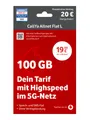 Produktbild: Vodafone CallYa Allnet L Prepaidkarte, (Jetzt 100 GB, 20 € Startguthaben, ohne Vertrag, 5G, Allnet-Flat)