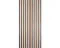 Produktbild: Türvorhang Streifen braun-beige 90x200 cm