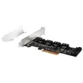 Produktbild: SilverStone ECS06 - Speicher-Controller - SATA 6Gb/s - Low-Profile - PCIe 3.0 x2
