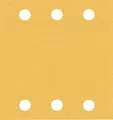 Produktbild: Bosch EXPERT C470 Schleifpapier, 6 Löcher für Schwingschleife, 115 x 107 mm, K 120, 10er-Pack 2608900893