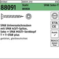 Produktbild: 200er PACK(Stk) SPAX 088091001009040050 Schraube R 88091 Senkkopf/T-STAR 4 x 50/