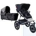 Produktbild: SET-Angebot - Mountain Buggy Terrain heritage V4 Kinderwagen + Babywanne onyx