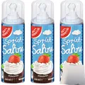 Produktbild: Gut&Günstig Sprühsahne 30% Fett 3er Pack 3x250ml Dose usy Block