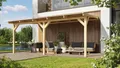 Produktbild: Terrassenüberdachung 672 Gr.4 B x T x H 374 x 541 x 208