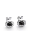Produktbild: Leonardo Schmuck Ohrstecker Matrix Edelstahl mit Glasstein schwarz 010022