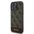 Produktbild: CG Mobile Guess Schutzhülle aus PU-Leder für iPhone 16 Pro Max mit Streifen an der Unterseite für iPhone 16 Pro Max, Premium-Material, extra Schutz, präzise Aussparungen, Fallschutz, schlankes Profil,