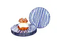 Produktbild: Ritzenhoff & Breker Frühstücksteller 4er Set Dessert- Kuchenteller 20cm Streifen Seaside - Ritzenhoff