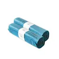 Produktbild: Müllsäcke, 50 St. extra starke blaue Müllbeutel, 120 l Fassungsvermögen, 700 x 1.100 mm, Typ 70 mit 42 my, besonders reißfest, ideal für Garten, Umzüge, Entrümpelungen & Haushalt, 2er Pack