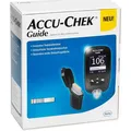 Produktbild: Roche Diagnostics Deutschland GmbH ACCU-CHEK Guide Blutzuckermessgerät Set mg/dl 1 St 11664921