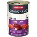 Produktbild: Gran Carno Hunde-Nassfutter Original Senior mit Rind und Lamm 400 g