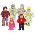 Produktbild: Hape Puppenfamilie helle Hautfarbe E3500