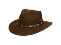 Produktbild: Scippis Filzhut (1-St) Cowboyhut mit Lederband, Made in Ecuador