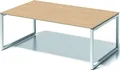 Produktbild: Bisley Konferenztisch Chefarbeitsplatz/Konferenztisch Cito BxTxH 200x120x74cm ahorn/verkehrs