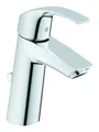 Produktbild: Grohe Eurosmart Einhand-Waschtischbatterie Ausaldung 110 mm mit Zugstangen-Ablaufgarnitur M-Size - Chrom - 23322001