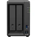 Produktbild: Synology DiskStation DS725+ NAS 2-Bay AMD RyzenTM R1600, 4GB DDR4 RAM, 0/2 HDD/SSD