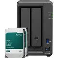 Produktbild: Synology DS725+ 12TB Plus HDD NAS-Bundle NAS inkl. 2x 6TB Synology Plus 3.5 Zoll SATA Festplatte