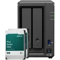 Produktbild: Synology DS725+ 16TB Plus HDD NAS-Bundle NAS inkl. 2x 8TB Synology Plus 3.5 Zoll SATA Festplatte