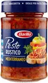 Produktbild: 8x Barilla Pesto Rustico Mediterraneo mit mediterranem Gemüse Italienische Soße 200g