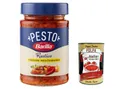 Produktbild: 6x Barilla Pesto Rustico Mediterraneo Glutenfrei Pasta-Sauce 200g+Polpa 400g