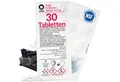 Produktbild: Wicked Chili Chlortabletten 30 Stück für Waterrower Wasserrudergerät (20-25 Liter) gegen Algen, 3 Jahresbedarf, pro Tablette 25L entkeimtes Wasser