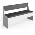 Produktbild: Esszimmer-bank Roman, Weiß, 136.6 X 41.5 Cm Vicco
