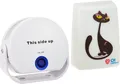 Produktbild: InnovAdvance CB501 Cat Doorbell Katzenklingel Drahtlose Türklingel für Katzen