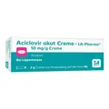 Produktbild: Aciclovir akut Creme - 1 A Pharma, 2 g