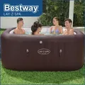 Produktbild: Bestway Whirlpool Lay-Z-SPA Maldives HydroJet Pro für 7 Personen, 1050 L, Mahagoni - Braun