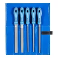 Produktbild: PFERD TOOLS Werkstattfeilen-Set WR 5-tlg. in Rolltasche 200mm Hieb 2 universell zum Schruppen und Schlichten