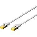 Produktbild: Digitus Dk-1644-a-030 Rj45 Patchkabel Cat 6a S/ftp 3.00 M Grau Halogenfrei, Verdrillte Paare, Mit Ra