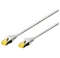 Produktbild: Digitus Digitus DK-1644-A-030 RJ45 Patchkabel CAT 6a S/FTP 3.00 m Grau Halogen Netzkabel, (300.00 cm)