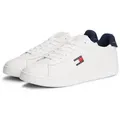 Produktbild: Tommy Jeans ARCHIVE '98 Sneaker Freizeitschuh, Streetwear, Halbschuh, Schnürer mit Logoflagge blau|weiß 45 EU
